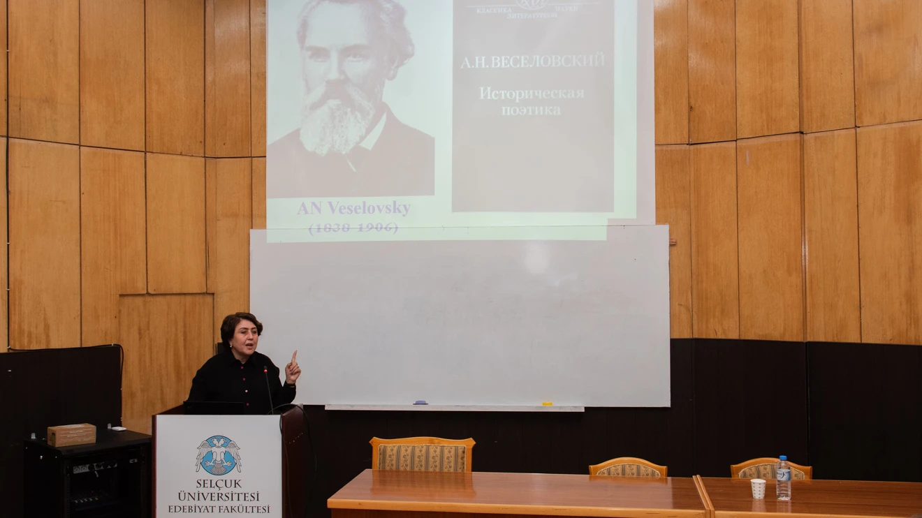 Selçuk Üniversitesinde ‘Nevai ve Shakespeare ile Özbek Edebiyatı’ anlatıldı